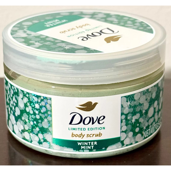 DOVE LIMITED EDITION BODY SCRUB - Winter Mint - 3.5oz - Picture 1 of 1